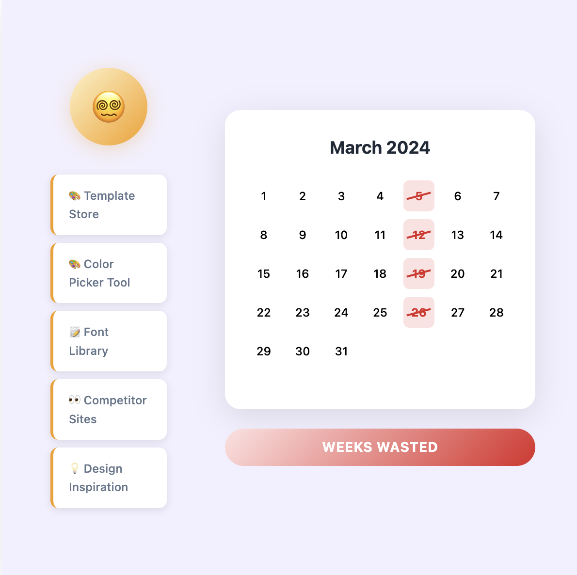 Design mockup example